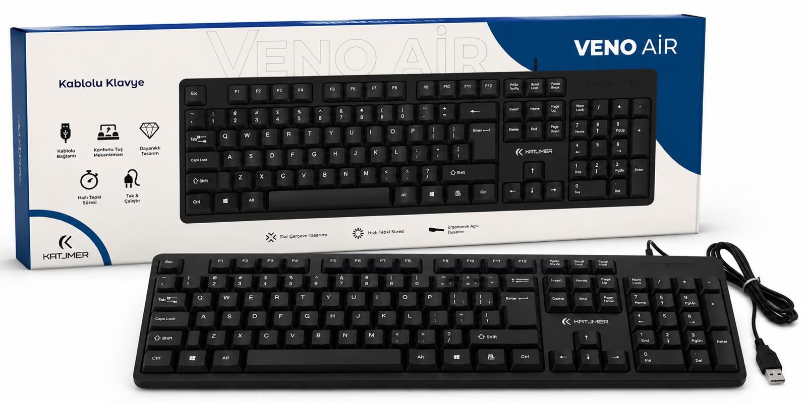 KATJMER KABLOLU  KLAVYE VENO AİR 